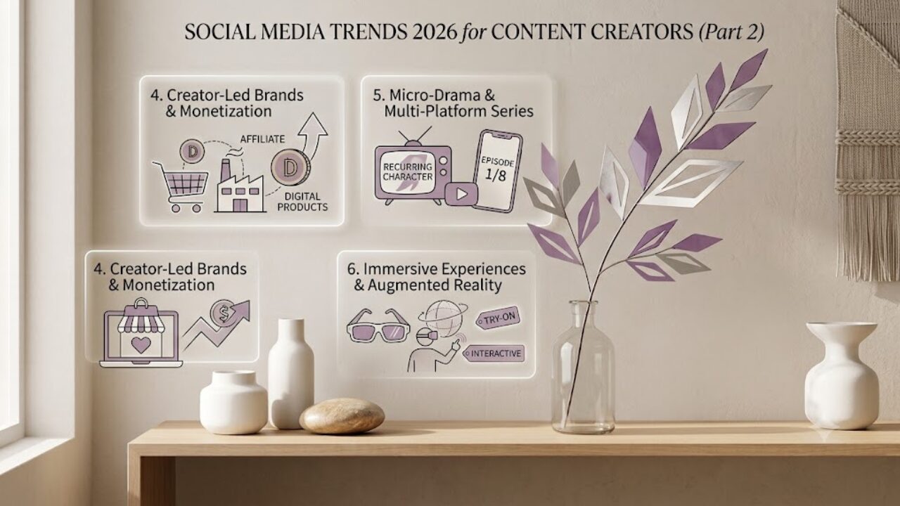 Social Media Trends 2026 for Content Creators (Part 2)