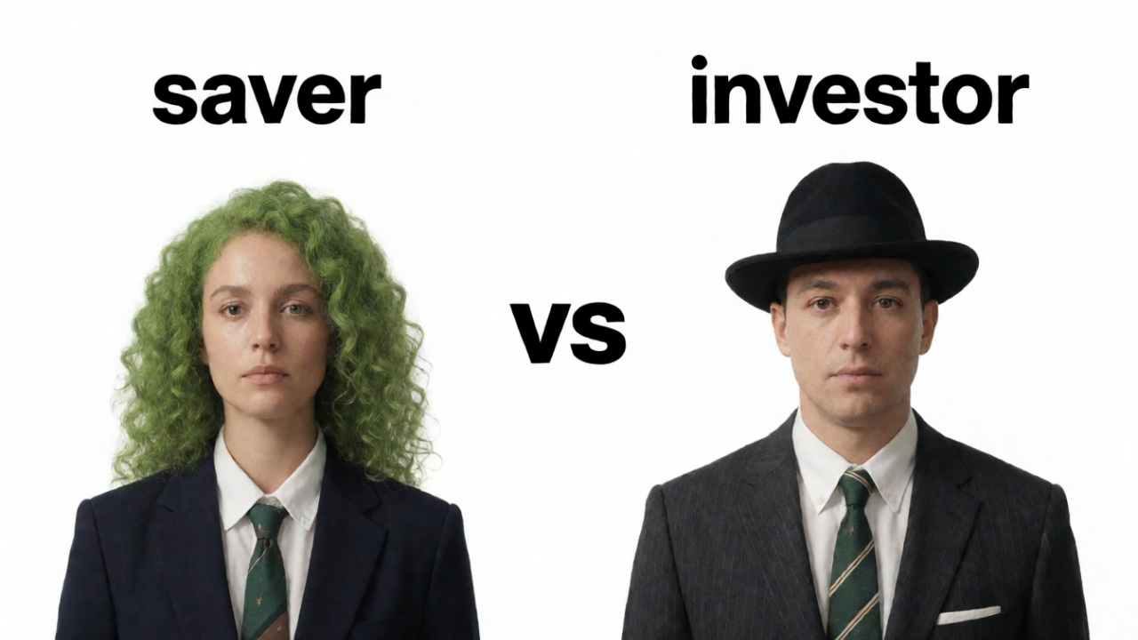 Saver vs Investor: Who Builds More Long-Term Wealth?